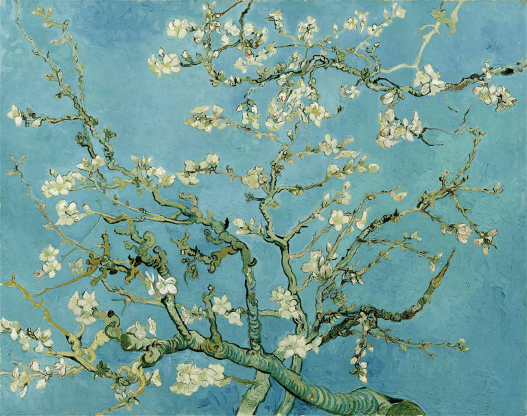 Almendro en flor, Vincent van Gogh (1890)