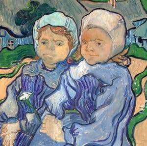 Dos niños, de Van Gogh