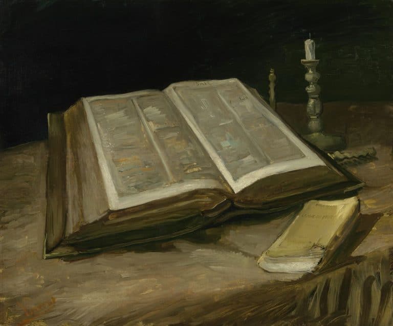 Natureza-morta com Bíblia (1885), Vincent van Gogh