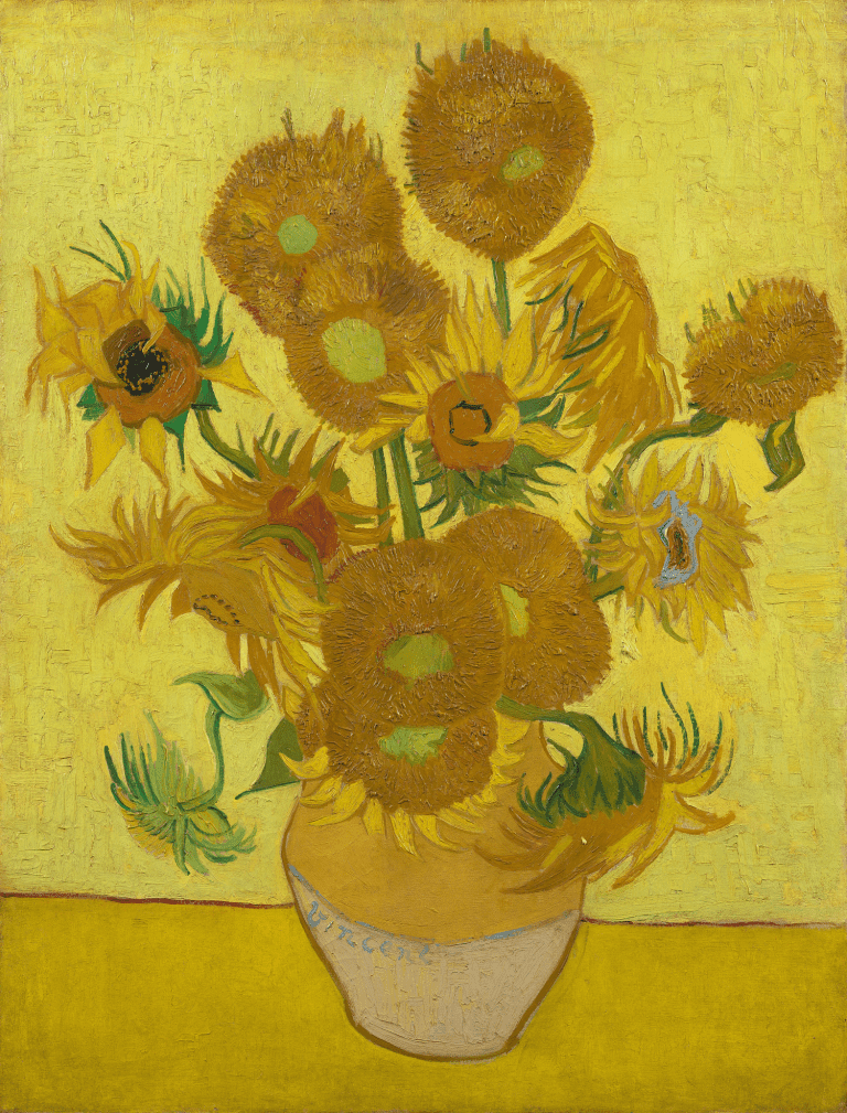 Girasoles, Vincent van Gogh (1888)