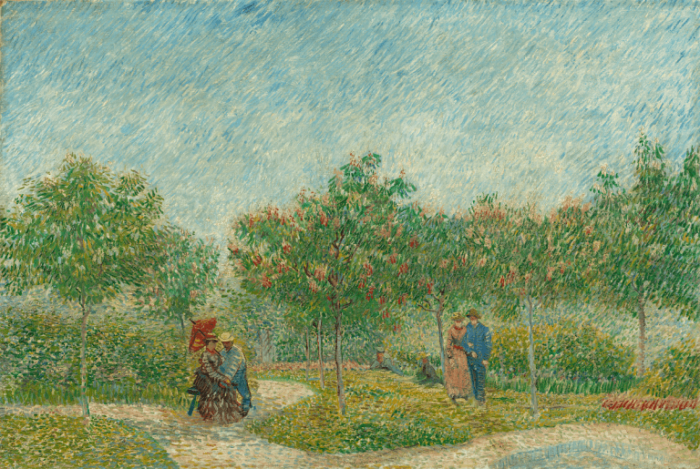 Jardim com Casais de Namorados, Vincent van Gogh