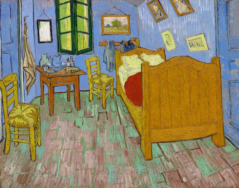 El dormitorio en Arlés II, Vincent van Gogh (1888)