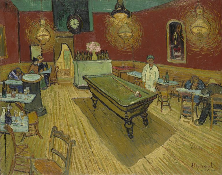 El café de noche, Vincent van Gogh (1888)
