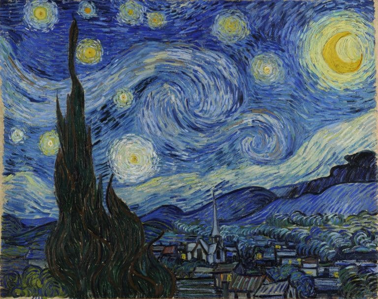 La noche estrellada, Vincent van Gogh (1889)