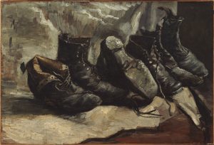 Tres pares de zapatos, de Van Gogh