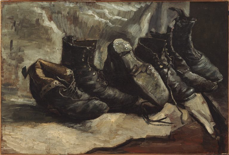 Três pares de sapatos (1886–1887), Vincent van Gogh
