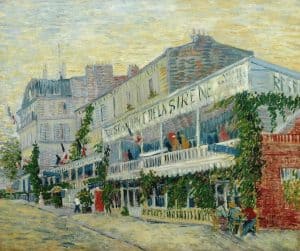 El restaurante La Sirène en Asnières, de Van Gogh