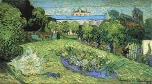 El jardín de Daubigny, de Van Gogh