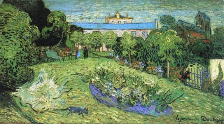 O Jardim de Daubigny, Vincent van Gogh