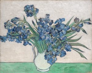 Jarrón con lirios, de Van Gogh