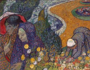 Recuerdo del jardín de Etten, de Van Gogh
