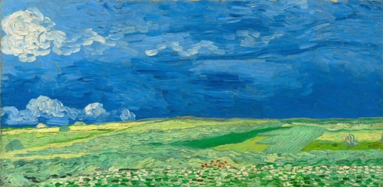Trigal sob Nuvens de Tempestade, Vincent van Gogh