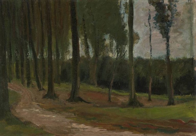 Orla de um bosque (1882-1883), Vincent van Gogh