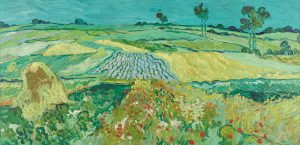 La llanura de Auvers, de Van Gogh