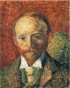 Retrato de Alexander Reid, de Van Gogh