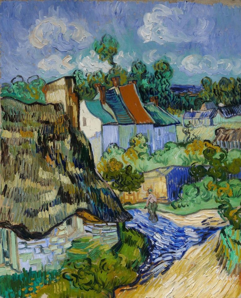 Casas em Auvers (Boston, 1890), Vincent van Gogh