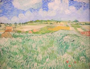 Llanura cerca de Auvers, de Van Gogh