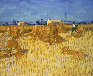 Cosecha en Provenza, de Van Gogh