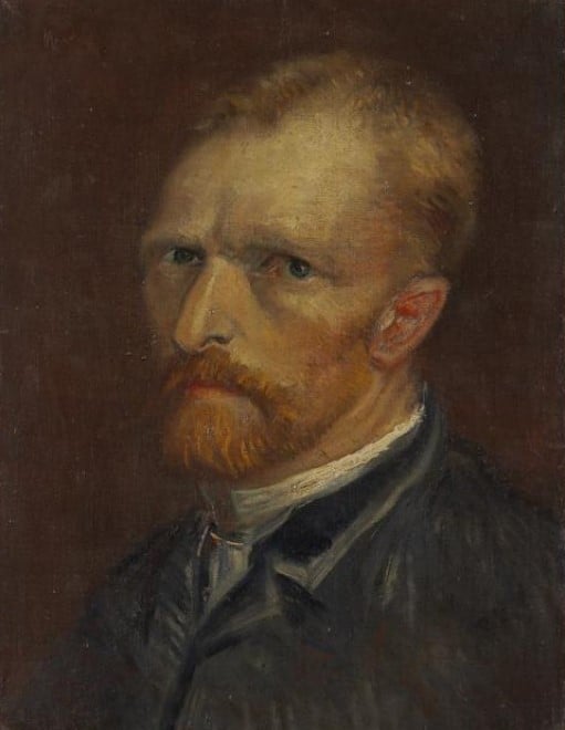 autorretrato de van gogh en paris 1887