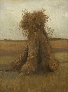 Gavillas de trigo, de Van Gogh