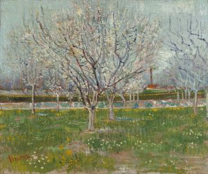 Huerto en flor, de Van Gogh