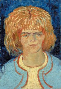 Cabeza de niña, de Van Gogh