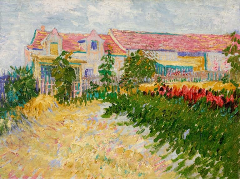 Casa com Girassóis (Montmartre, 1887), Vincent van Gogh