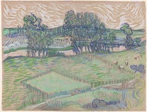 El río Oise en Auvers, de Van Gogh