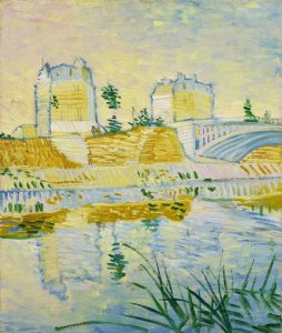 El Sena con el puente de Clichy, de Van Gogh