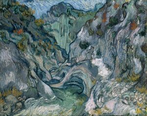 La garganta de Les Peiroulets, de Van Gogh