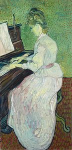 Marguerite Gachet al piano, de Van Gogh