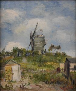 El molino de la Galette, de Van Gogh