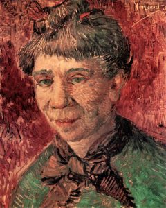Retrato de una mujer, de Van Gogh