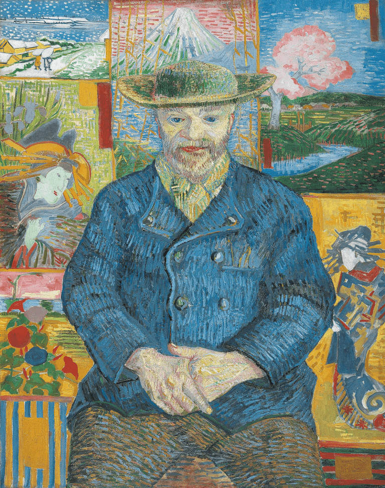 Retrato de Père Tanguy, Vincent van Gogh