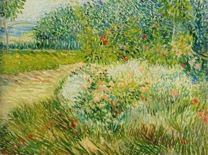 Rincón del parque Voyer d’Argenson en Asnières, de Van Gogh