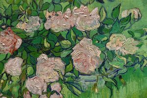 Rosas rosas, de Van Gogh