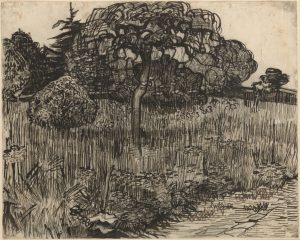 El parque de Arlés, de Van Gogh