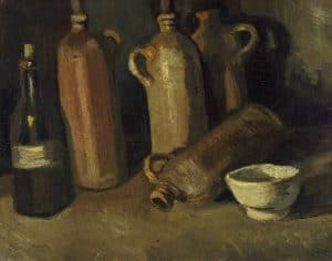 Bodegón con jarras, de Van Gogh