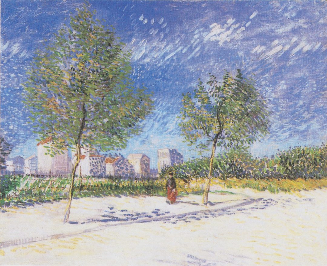 A las afueras de París, Vincent van Gogh, 1887