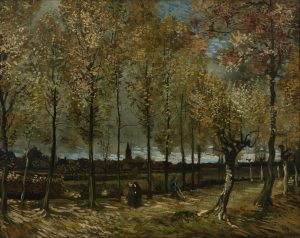 Alameda cerca de Nuenen, de Van Gogh
