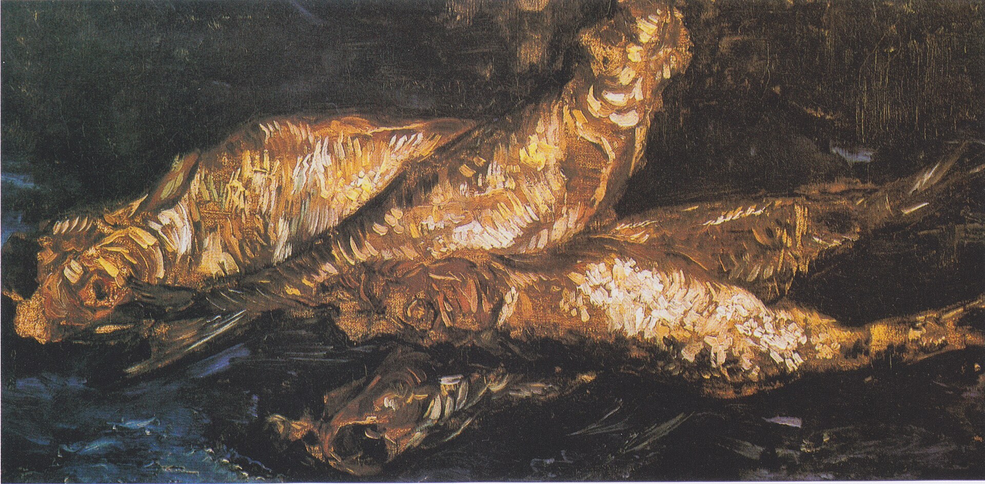 Arenques ahumados, Van Gogh, 1886, Kunstmuseum Basel