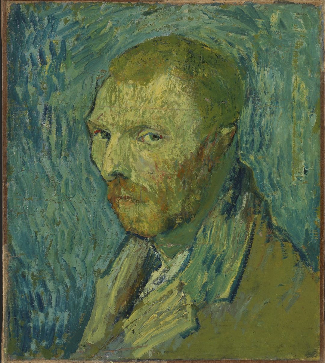 Autorretrato, Vincent van Gogh, 1889, Nasjonalmuseet de Oslo