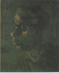 Cabeza de campesina, de Van Gogh