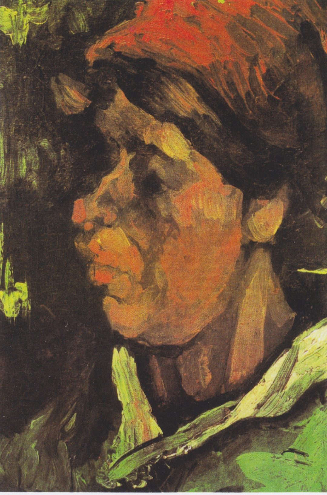 Cabeza de campesina holandesa, de Van Gogh (Nuenen), Musée d'Orsay