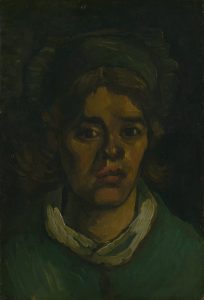 Cabeza de mujer, de Van Gogh