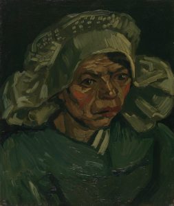 Cabeza de mujer, de Van Gogh