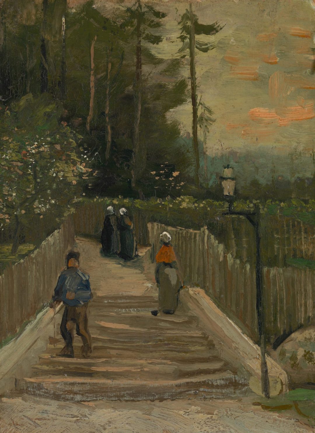 Camino en Montmartre, Vincent van Gogh, 1886, Museo Van Gogh
