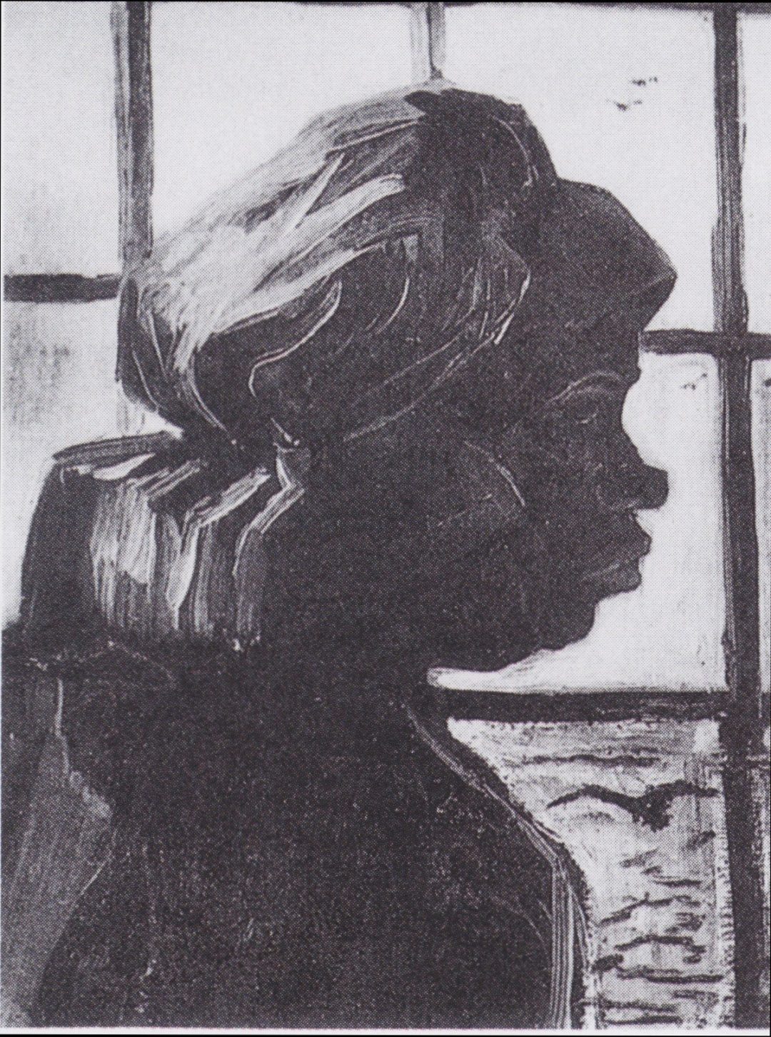 Campesina ante la ventana, de Van Gogh (Nuenen, 1885)