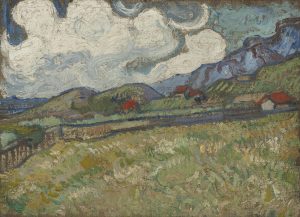 Campo de trigo detrás del hospital Saint-Paul, de Van Gogh