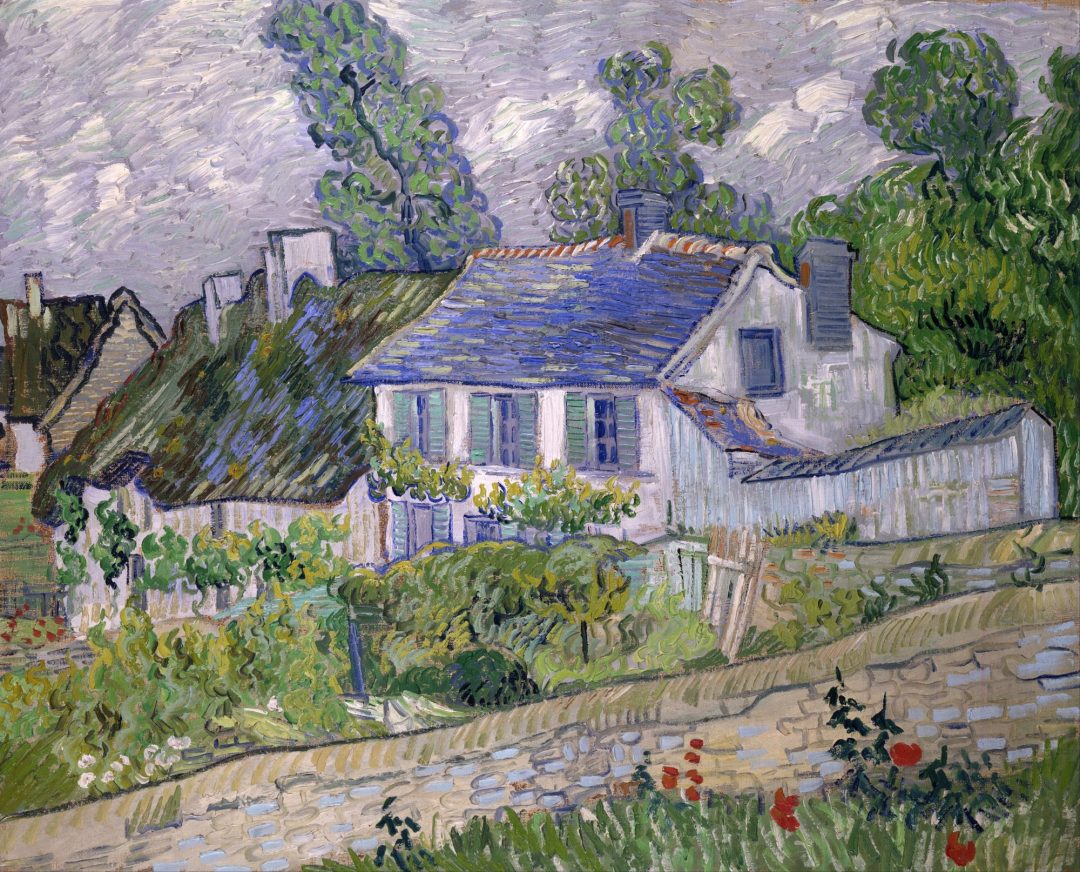 Casas en Auvers, Vincent van Gogh, 1890, Toledo Museum of Art